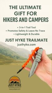 The ultimate gift for hikers and campers. Just Hyke Trailmate