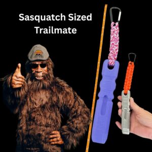 Sasquatch sized trailmate. Gag gift for hikers